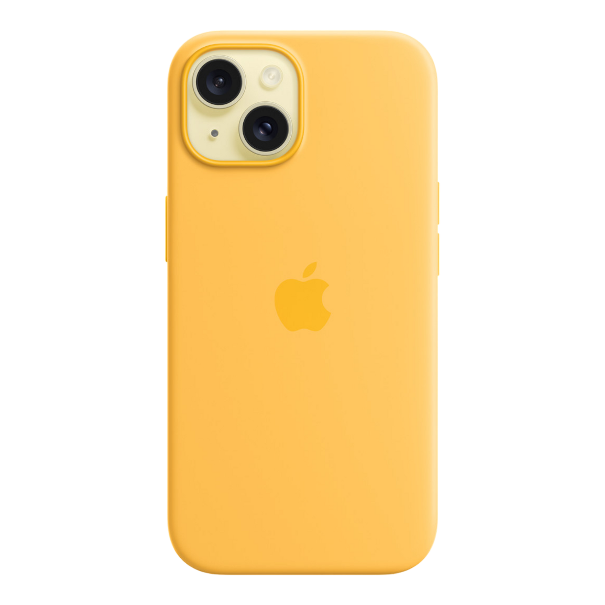 iPhone 15 Silicone Case with MagSafe - Sunshine - alAsil