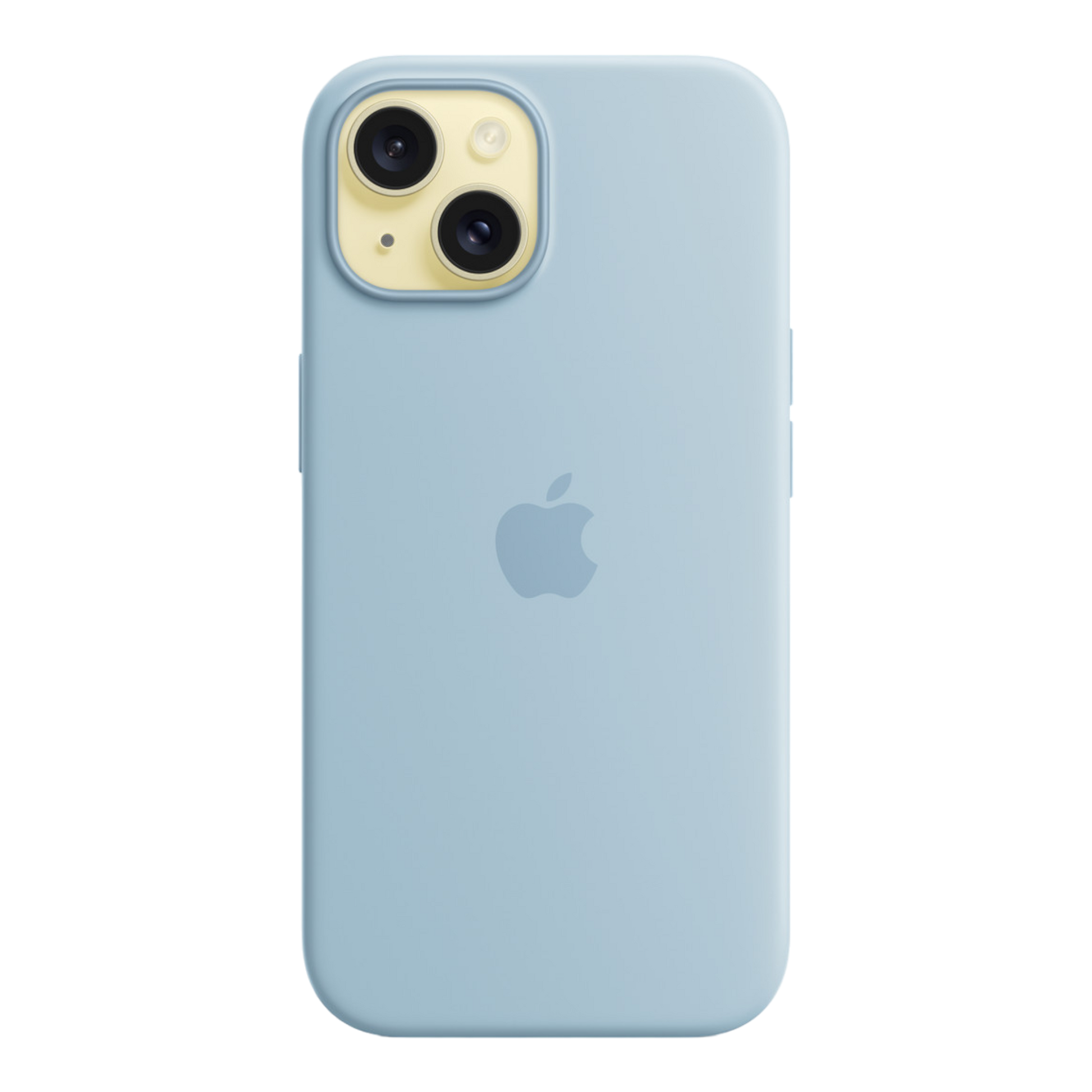 iPhone 15 Silicone Case with MagSafe - Light Blue - alAsil