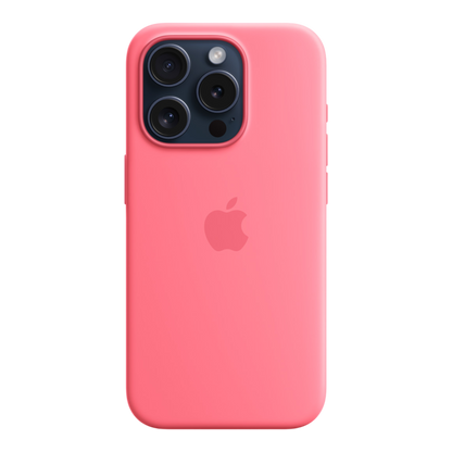 iPhone 15 Pro Silicone Case with MagSafe - Pink - alAsil