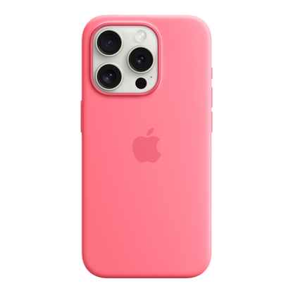 iPhone 15 Pro Silicone Case with MagSafe - Pink - alAsil