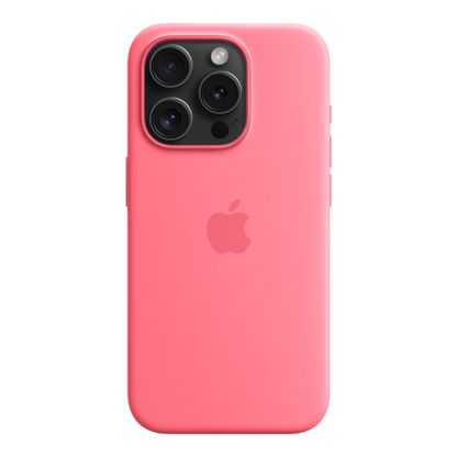 iPhone 15 Pro Silicone Case with MagSafe - Pink - alAsil