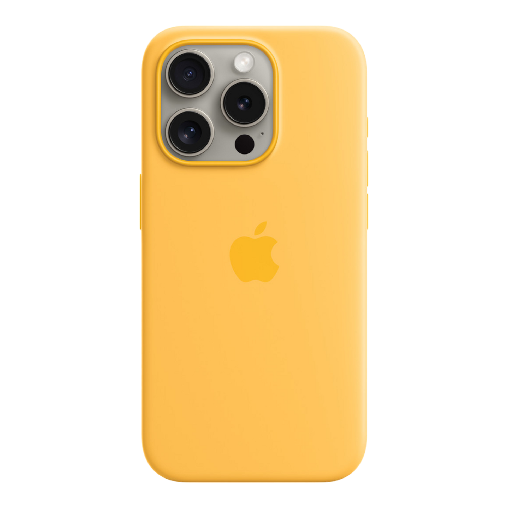 iPhone 15 Pro Silicone Case with MagSafe - Sunshine - alAsil