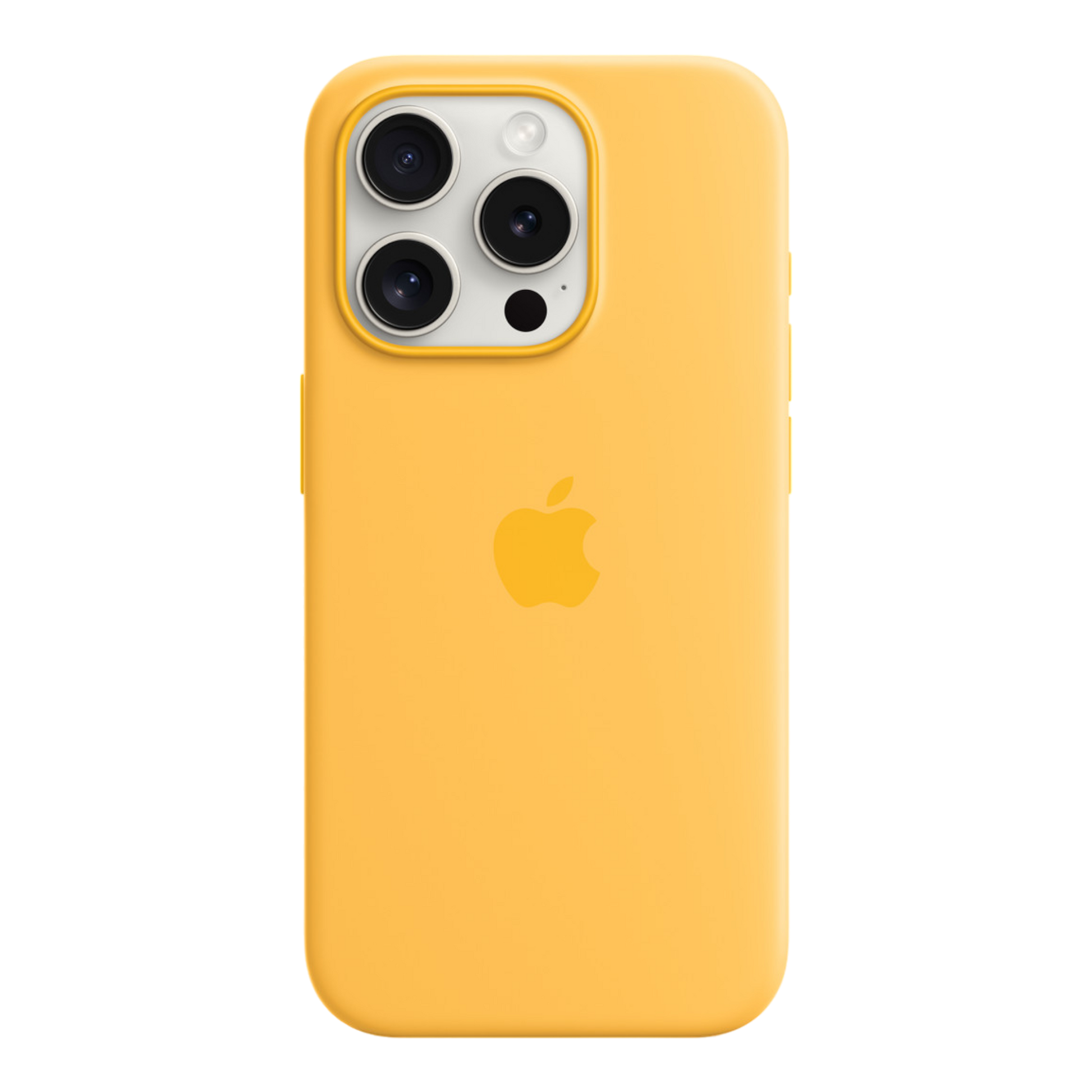 iPhone 15 Pro Silicone Case with MagSafe - Sunshine - alAsil
