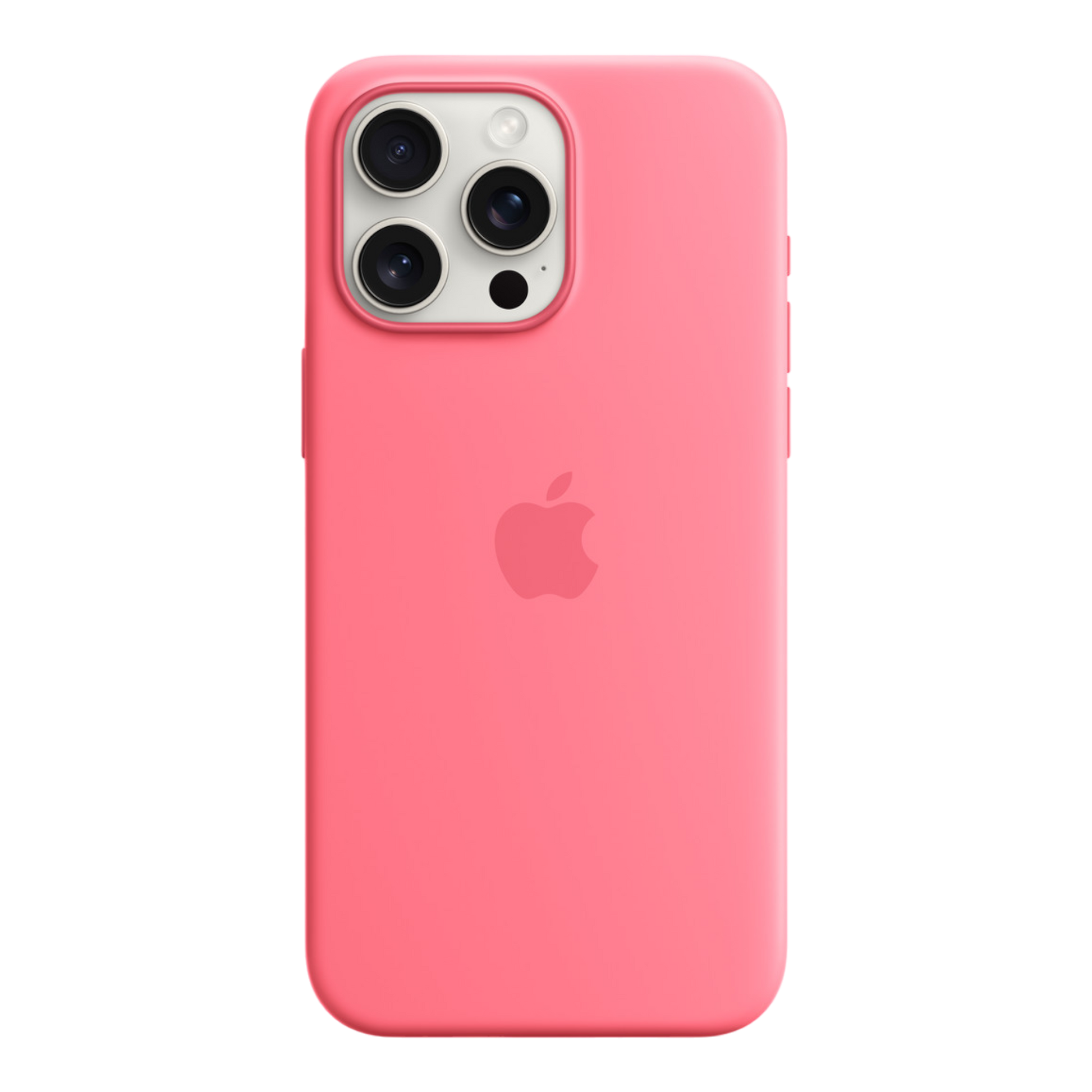 iPhone 15 Pro Max Silicone Case with MagSafe - Pink - alAsil