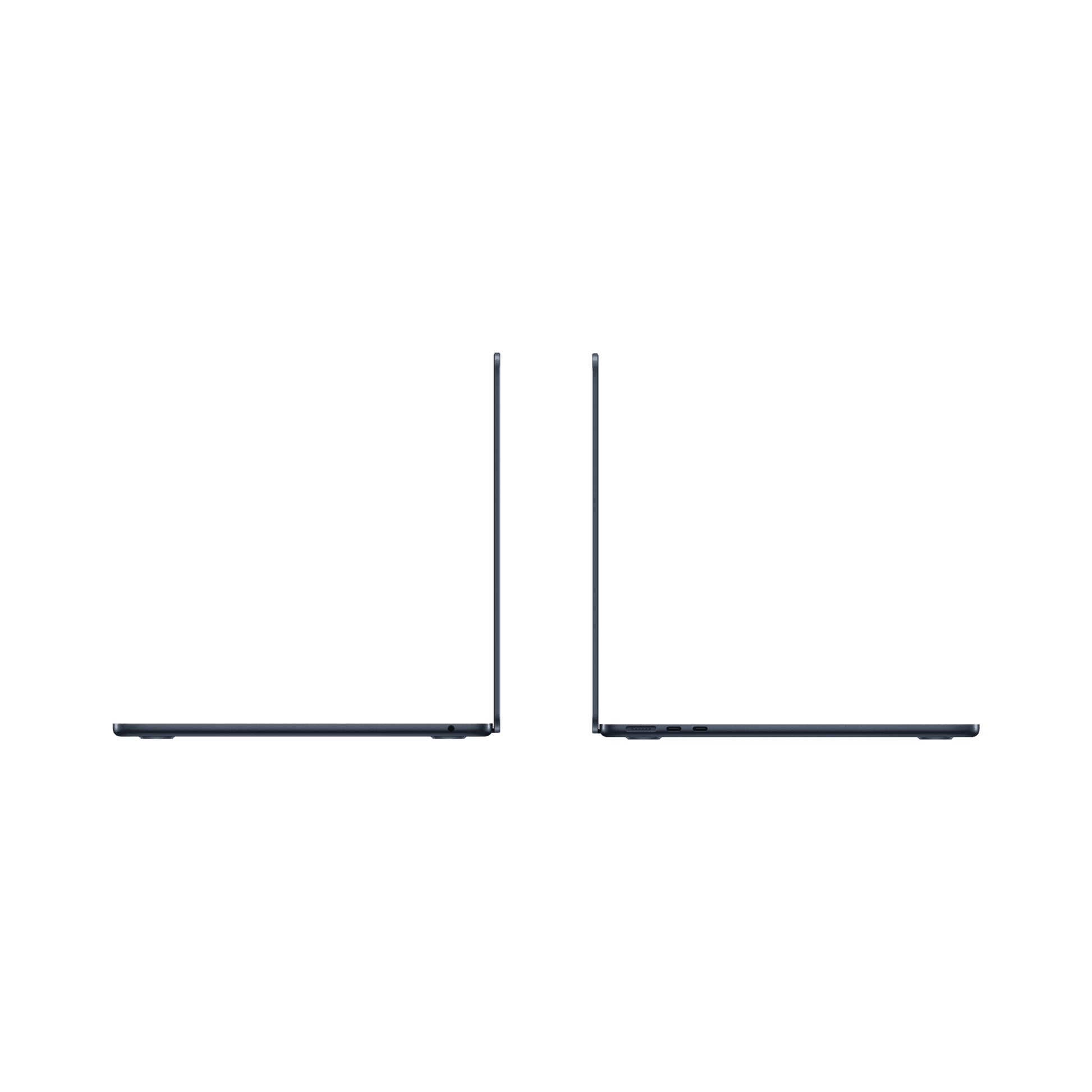 MacBook Air 13.6-inch (2024) – M3 Chip, 8‑Core CPU & 10‑Core GPU, 24GB RAM, 512GB SSD – Model MC8Q4 (Midnight, English Keyboard) - alAsil