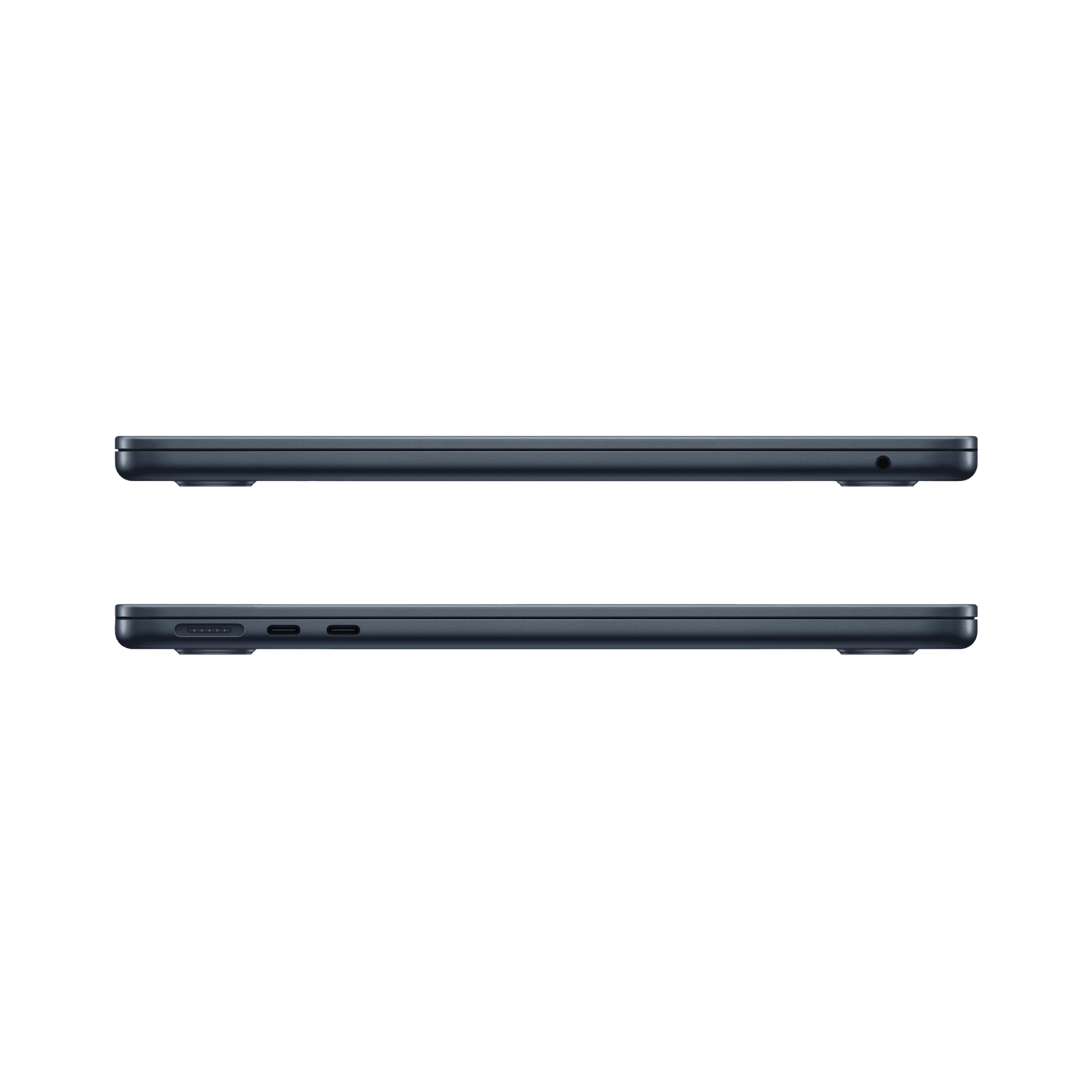 MacBook Air 13.6-inch (2024) – M3 Chip, 8‑Core CPU & 10‑Core GPU, 24GB RAM, 512GB SSD – Model MC8Q4 (Midnight, English Keyboard) - alAsil