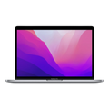 MacBook Pro 13‑inch (2020) – M1 Chip, 8‑Core CPU & 8‑Core GPU, 8GB RAM, 256GB SSD – Model MYDA2 (Silver, English Keyboard)