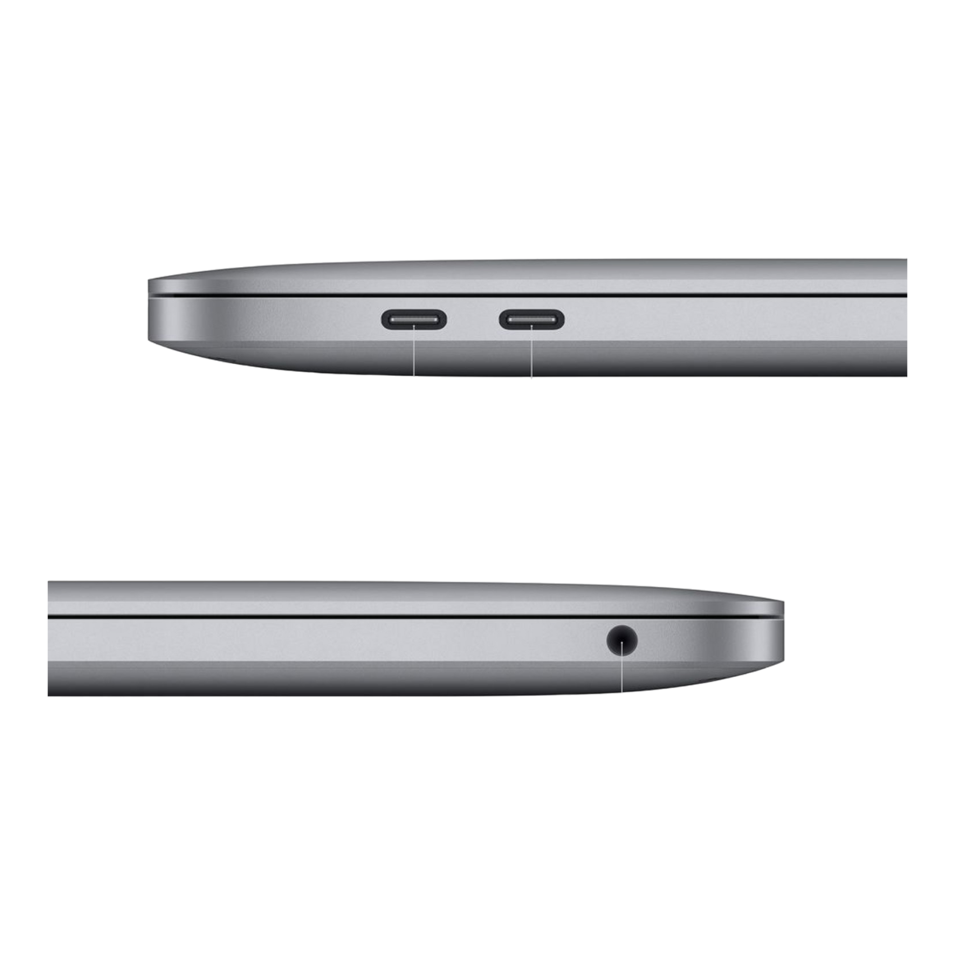 MacBook Pro 13‑inch (2020) – M1 Chip, 8‑Core CPU & 8‑Core GPU, 8GB RAM, 256GB SSD – Model MYDA2 (Silver, English Keyboard) - alAsil