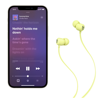Beats Flex – All-Day Wireless Earphones - Yuzu Yellow - alAsil