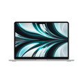 ماك بوك إير 13.6 بوصة (2022) - شريحة M2، معالج ثماني النواة ووحدة معالجة رسومات ثمانية النواة، ذاكرة وصول عشوائي 8 جيجابايت، قرص صلب SSD بسعة 256 جيجابايت - طراز MLXY3 (فضي، لوحة مفاتيح إنجليزية)