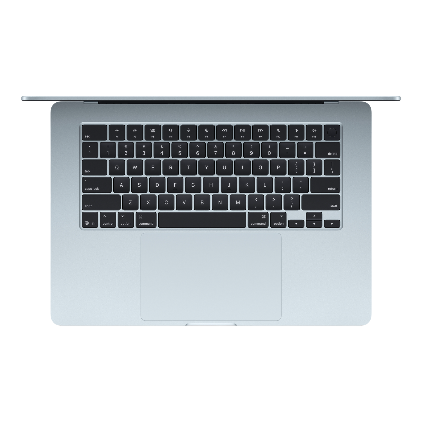 ماك بوك إير 15.3 بوصة (2025) - شريحة M4، معالج مركزي 10 أنوية ومعالج رسومات 10 أنوية، ذاكرة وصول عشوائي 16 جيجابايت، قرص صلب SSD بسعة 256 جيجابايت - الموديل MC7A4 (أزرق سماوي، لوحة مفاتيح إنجليزية)