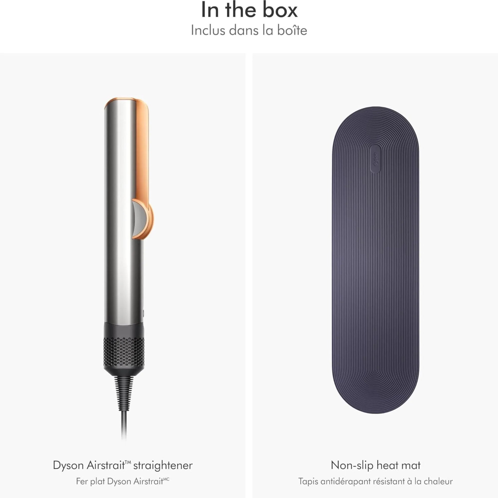 Dyson Airstrait straightener Nickel/Copper - alAsil Dyson Airstrait straightener Nickel/Copper 45676e-4.myshopify.com DYSON Dyson Airstrait straightener Nickel/Copper 45676e-4.myshopify.com DYSON