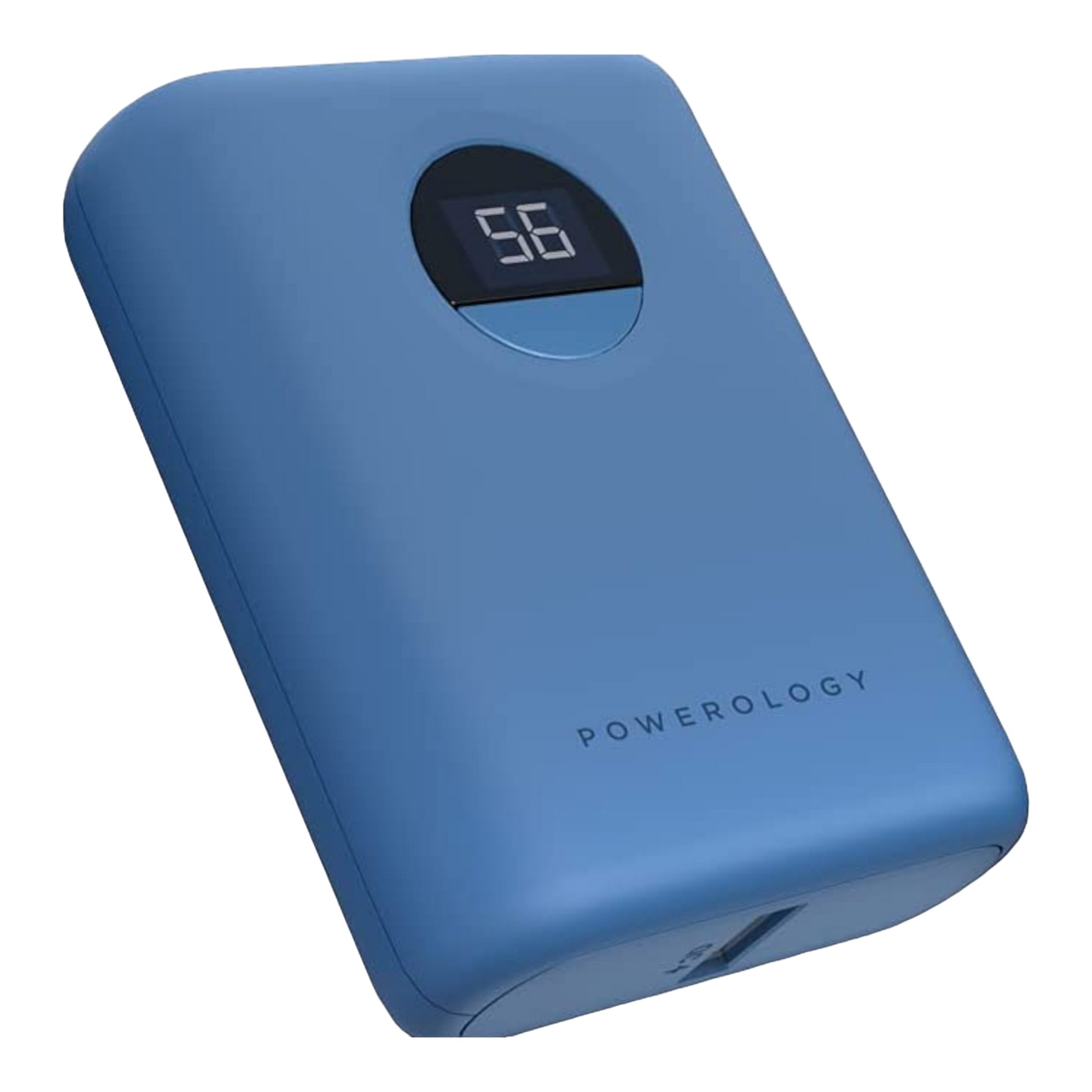 Powerology Ultra-Compact Power Bank 10000mAh PD 20W - Blue - alAsil