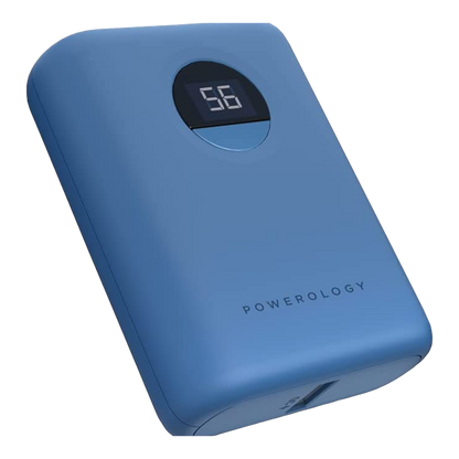 Powerology Ultra-Compact Power Bank 10000mAh PD 20W - Blue - alAsil
