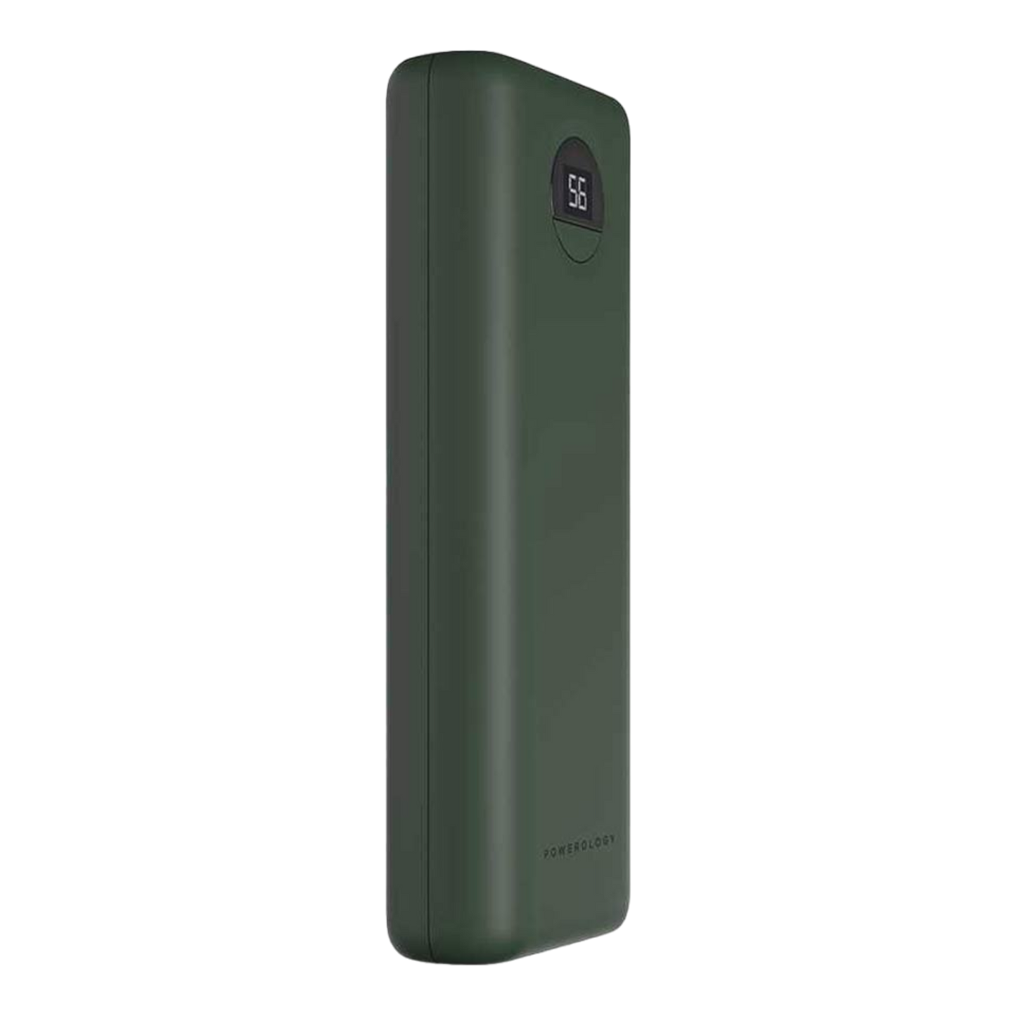 Powerology 20000mAh Compact Power Bank 30W PD & QC3.0 USB-A and USB-C Power Bank Green - alAsil