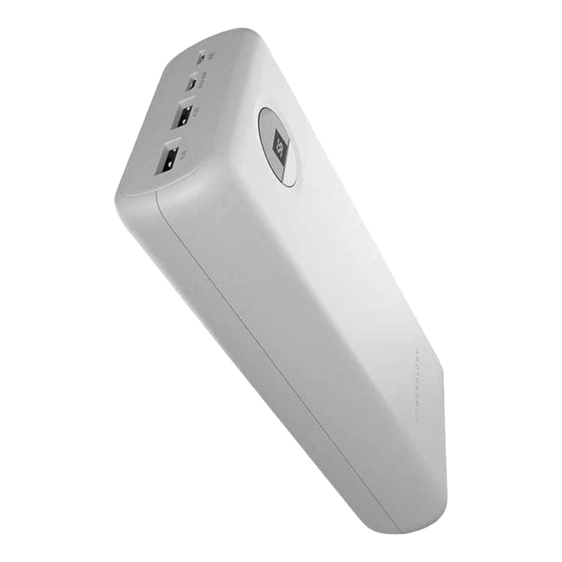 Powerology Quick Charge Power Bank 30000mAh PD 45W with Type-C to Type-C Cable White - alAsil