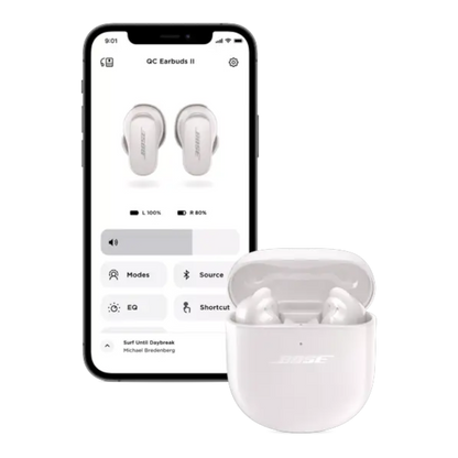 Bose QuietComfort Noise Cancelling Earbuds II Soapstone - alAsil