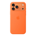 کفر سيليكون لهاتف آيفون 17 برو ماكس مع ماج سيف - برتقالي