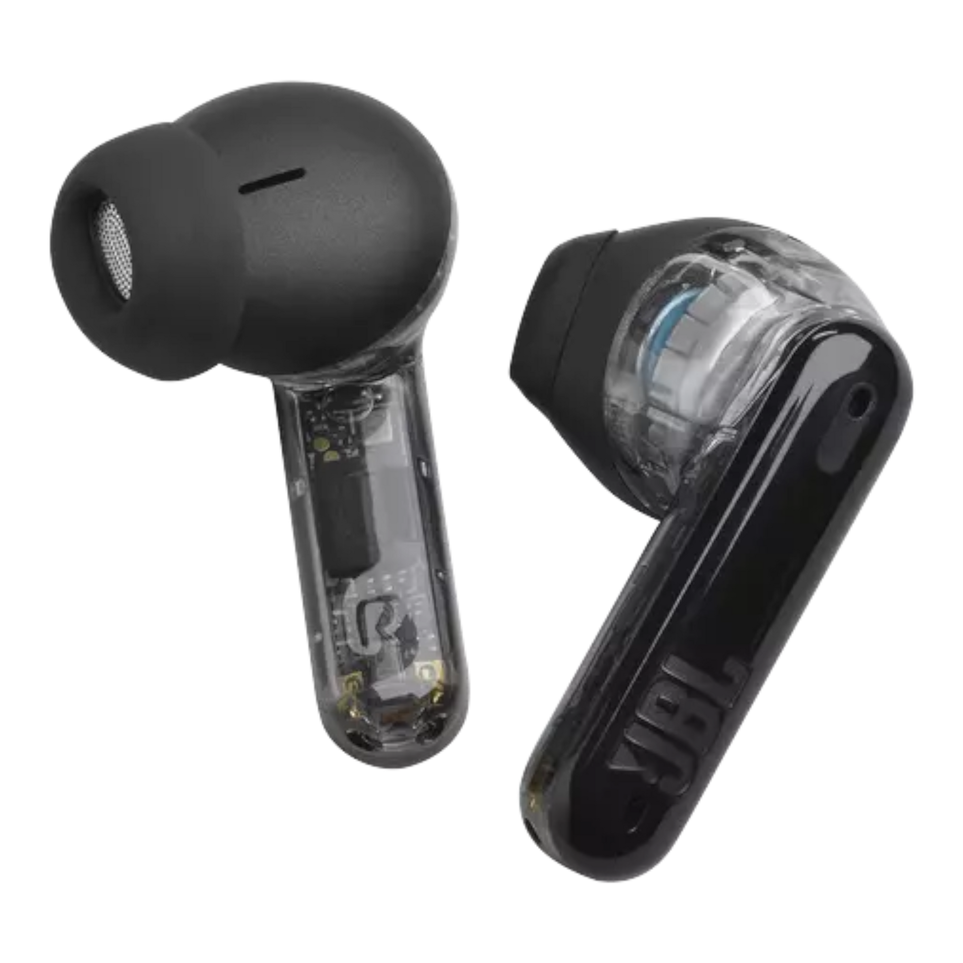 JBL Tune Flex True wireless Noise Cancelling earbuds Ghost Black - alAsil