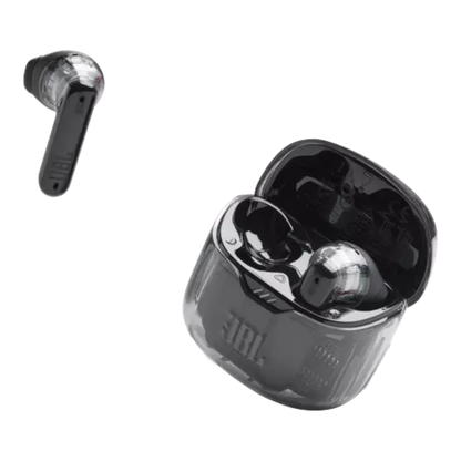 JBL Tune Flex True wireless Noise Cancelling earbuds Ghost Black - alAsil