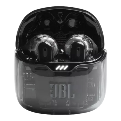 JBL Tune Flex True wireless Noise Cancelling earbuds Ghost Black - alAsil