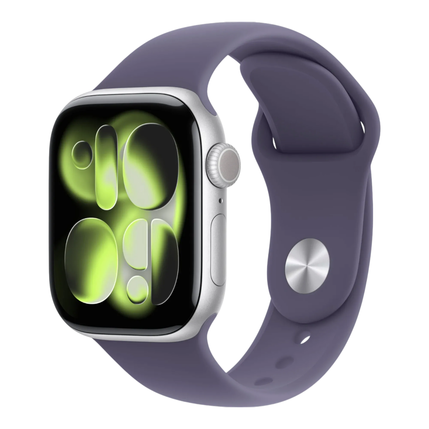 Apple Watch Series 11 GPS, 42mm Silver Aluminum Case with  Purple Fog Sport Band - M/L 45676e-4.myshopify.com Apple Apple Watch Series 11 GPS, 42mm Silver Aluminum Case with  Purple Fog Sport Band - M/L 45676e-4.myshopify.com Apple