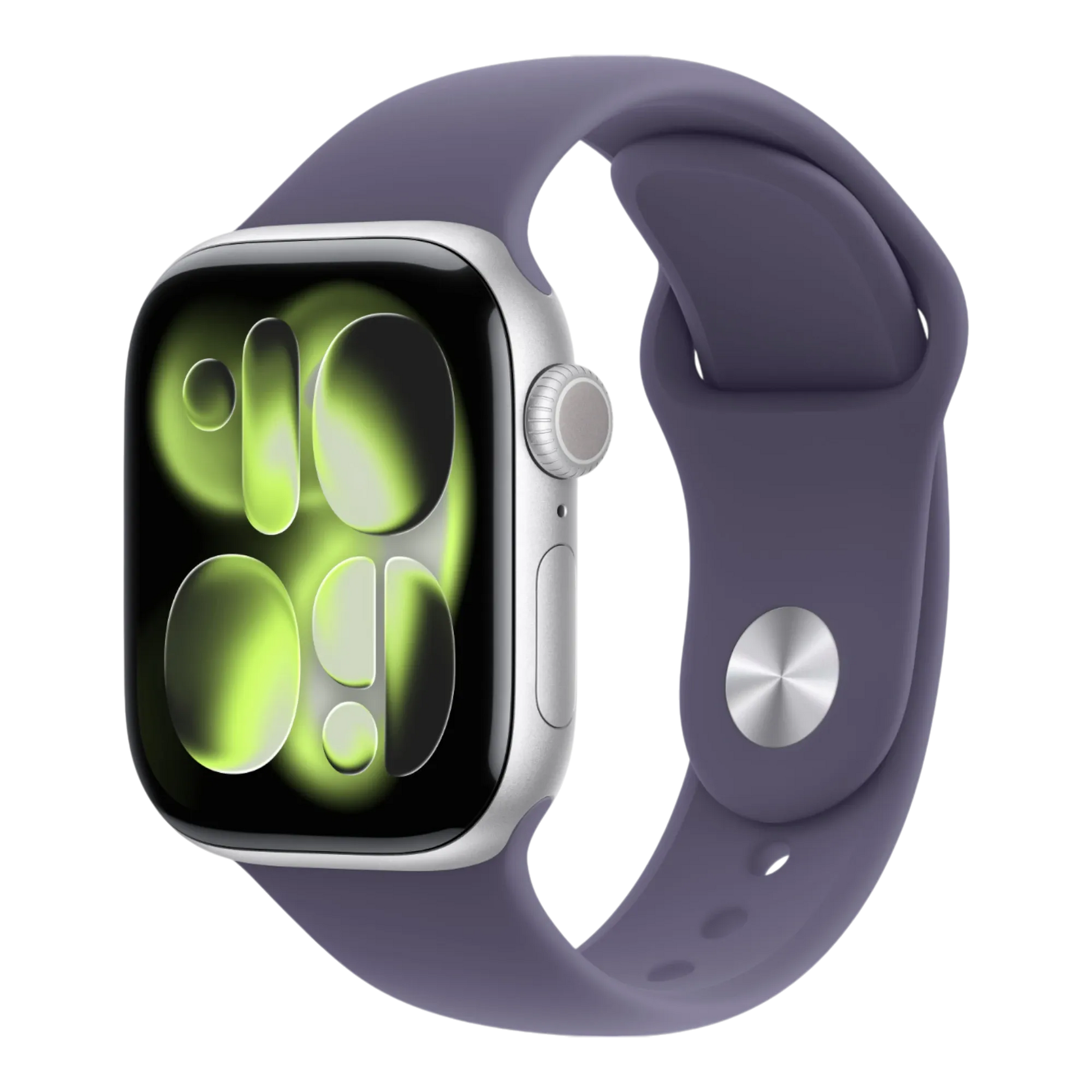 Apple Watch Series 11 GPS, 42mm Silver Aluminum Case with  Purple Fog Sport Band - S/M 45676e-4.myshopify.com Apple Apple Watch Series 11 GPS, 42mm Silver Aluminum Case with  Purple Fog Sport Band - S/M 45676e-4.myshopify.com Apple