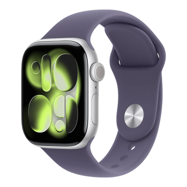 Apple Watch Series 11 GPS, 42mm Silver Aluminum Case with  Purple Fog Sport Band - S/M 45676e-4.myshopify.com Apple Apple Watch Series 11 GPS, 42mm Silver Aluminum Case with  Purple Fog Sport Band - S/M 45676e-4.myshopify.com Apple