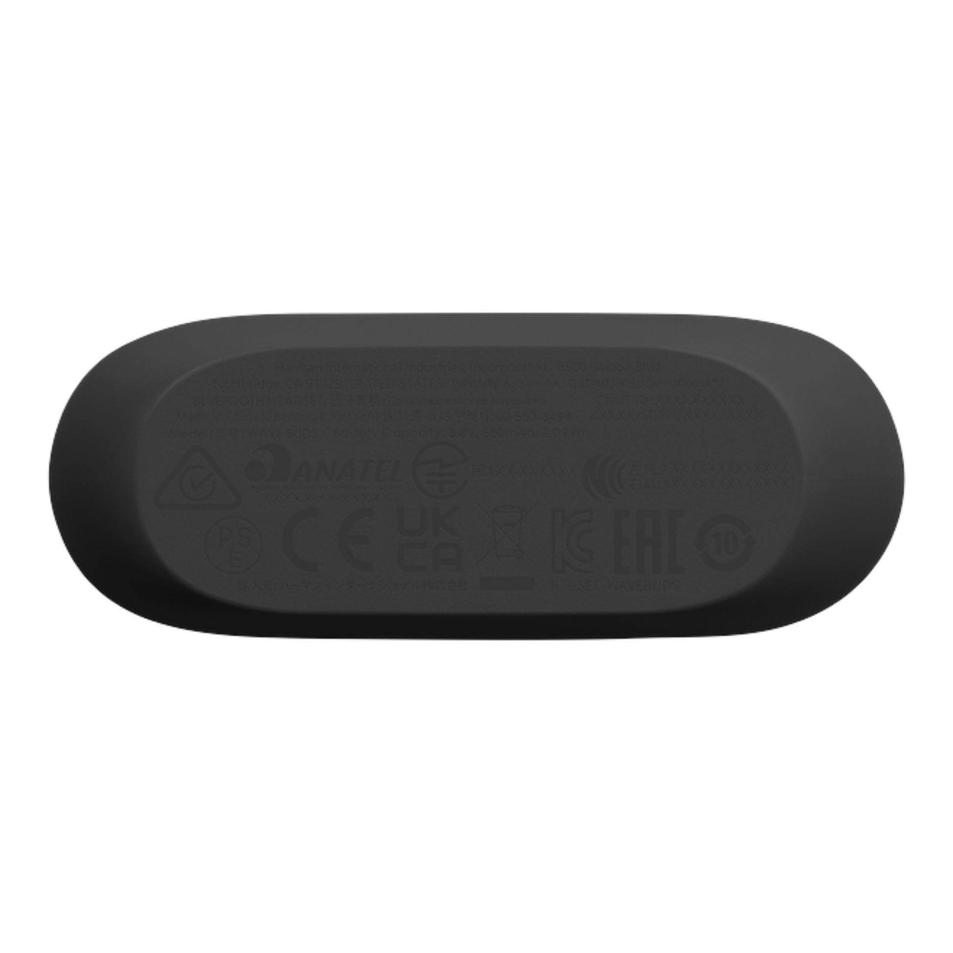 JBL Wave Buds True Wireless Earbuds Black - alAsil