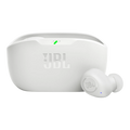 سماعات أذن لاسلكية حقيقية JBL Wave Buds باللون الأبيض