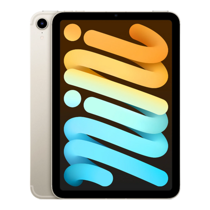 iPad Mini 2021 (6th Generation) 8.3-Inch, 64GB, WiFi + Cellular, Starlight - alAsil iPad Mini 2021 (6th Generation) 8.3-Inch, 64GB, WiFi + Cellular, Starlight 45676e-4.myshopify.com Apple iPad Mini 2021 (6th Generation) 8.3-Inch, 64GB, WiFi + Cellular, Starlight 45676e-4.myshopify.com Apple