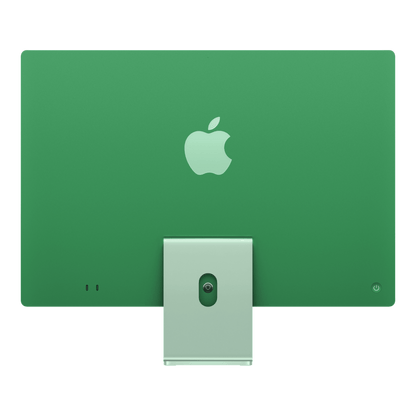 iMac (All In One) 24-inch (2024) MWUE3 - M4 chip 8-Core CPU 8-Core GPU 16GB Unified Memory 256GB SSD Storage Green - alAsil