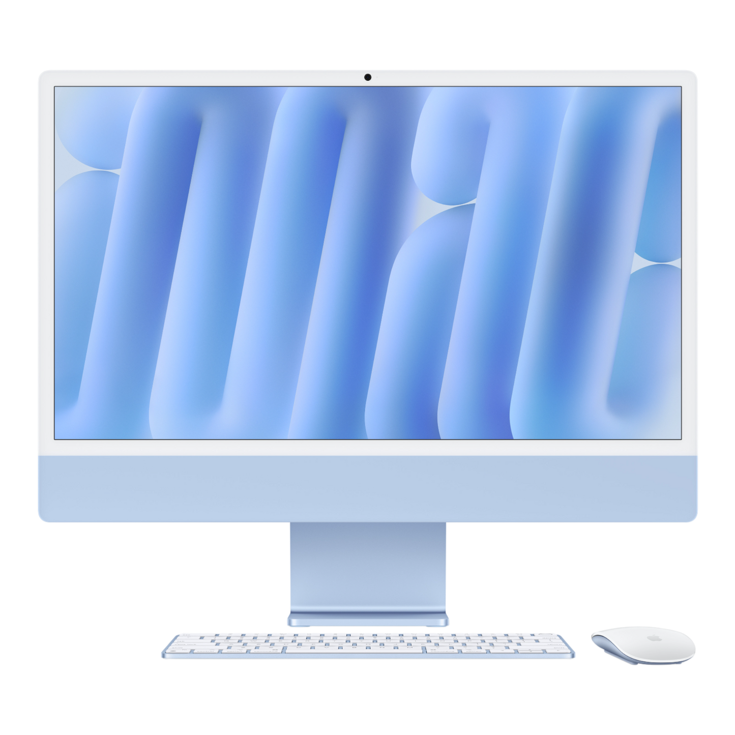 iMac (All In One) 24-inch (2024) MD2T4 - M4 chip 10-Core CPU 10-Core GPU 24GB Unified Memory 512GB SSD Storage Blue