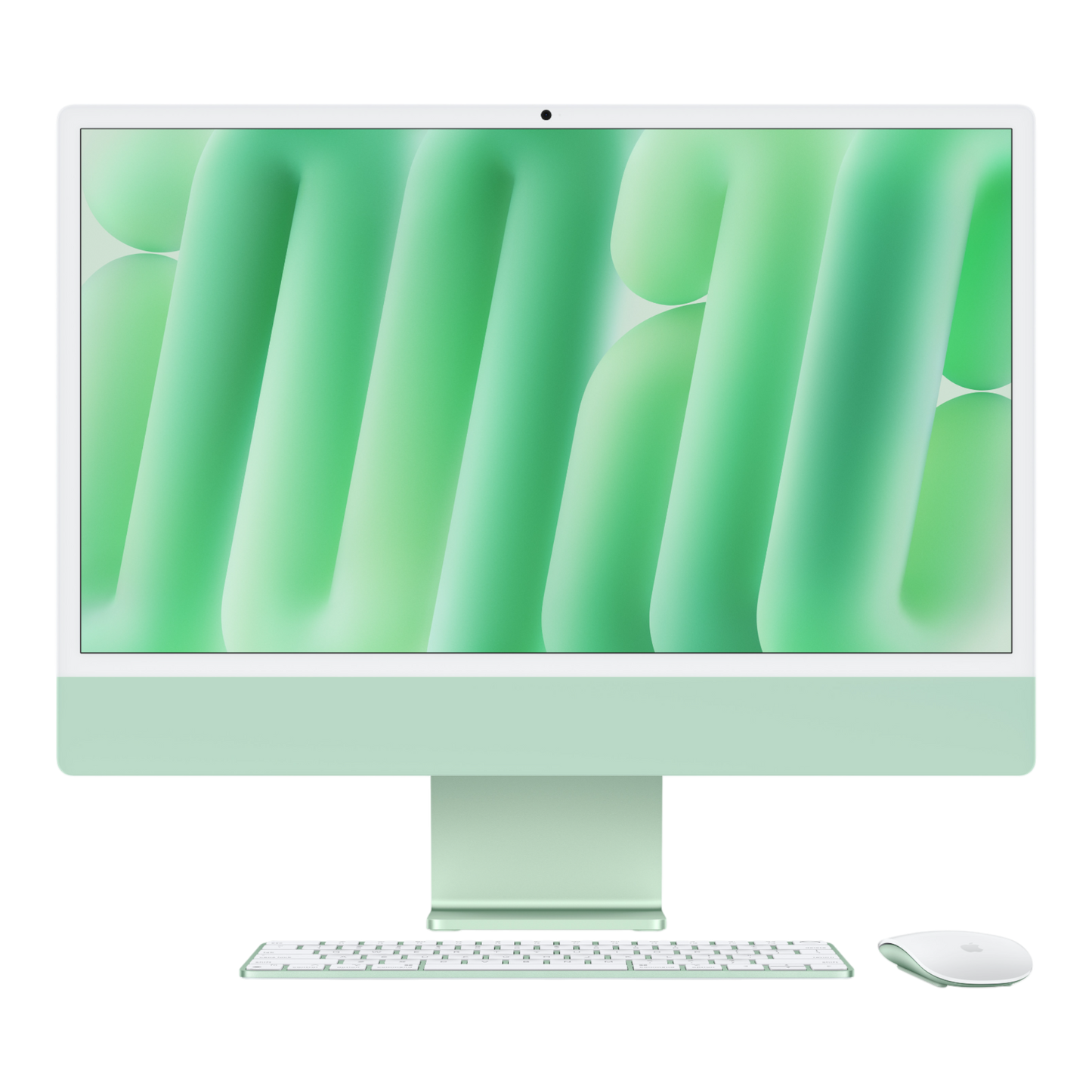 iMac (All In One) 24-inch (2024) MD2Q4 - M4 chip 10-Core CPU 10-Core GPU 24GB Unified Memory 512GB SSD Storage Green