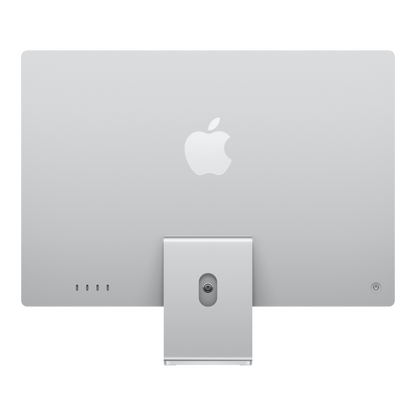 iMac (All In One) 24-inch (2024) MCR24 - M4 chip 10-Core CPU 10-Core GPU 24GB Unified Memory 512GB SSD Storage Silver
