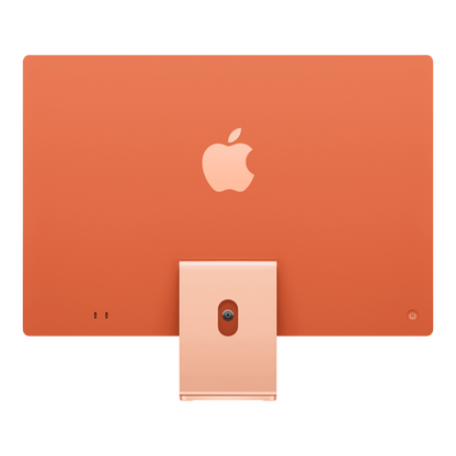 iMac (All In One) 24-inch (2024) Z1E8 - M4 chip 8-Core CPU 8-Core GPU 16GB Unified Memory 256GB SSD Storage Orange - alAsil