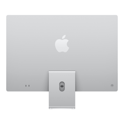 iMac (All In One) 24-inch (2024) MWUC3 - M4 chip 8-Core CPU 8-Core GPU 16GB Unified Memory 256GB SSD Storage Silver - alAsil