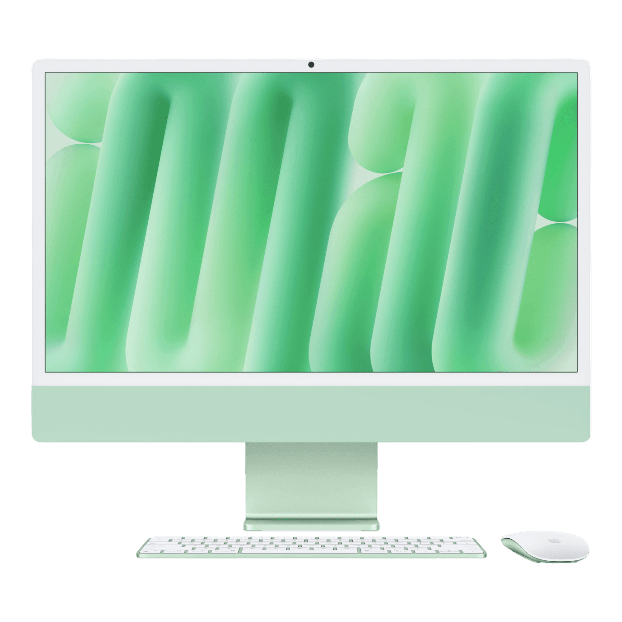 iMac (All In One) 24-inch (2024) MD2Q4 - M4 chip 10-Core CPU 10-Core GPU 24GB Unified Memory 512GB SSD Storage Green - alAsil