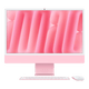 iMac (All In One) 24-inch (2024) MWV53 - M4 chip 10-Core CPU 10-Core GPU 16GB Unified Memory 512GB SSD Storage Pink