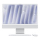 iMac (All In One) 24-inch (2024) MWUV3 - M4 chip 10-Core CPU 10-Core GPU 16GB Unified Memory 512GB SSD Storage Silver
