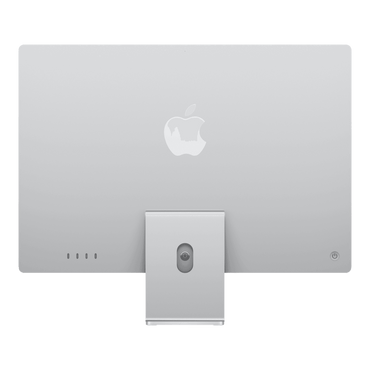 iMac (All In One) 24-inch (2024) MCR24 - M4 chip 10-Core CPU 10-Core GPU 24GB Unified Memory 512GB SSD Storage Silver - alAsil