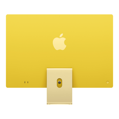 iMac (All In One) 24-inch (2024) Z1E3 - M4 chip 8-Core CPU 8-Core GPU 16GB Unified Memory 256GB SSD Storage Yellow - alAsil