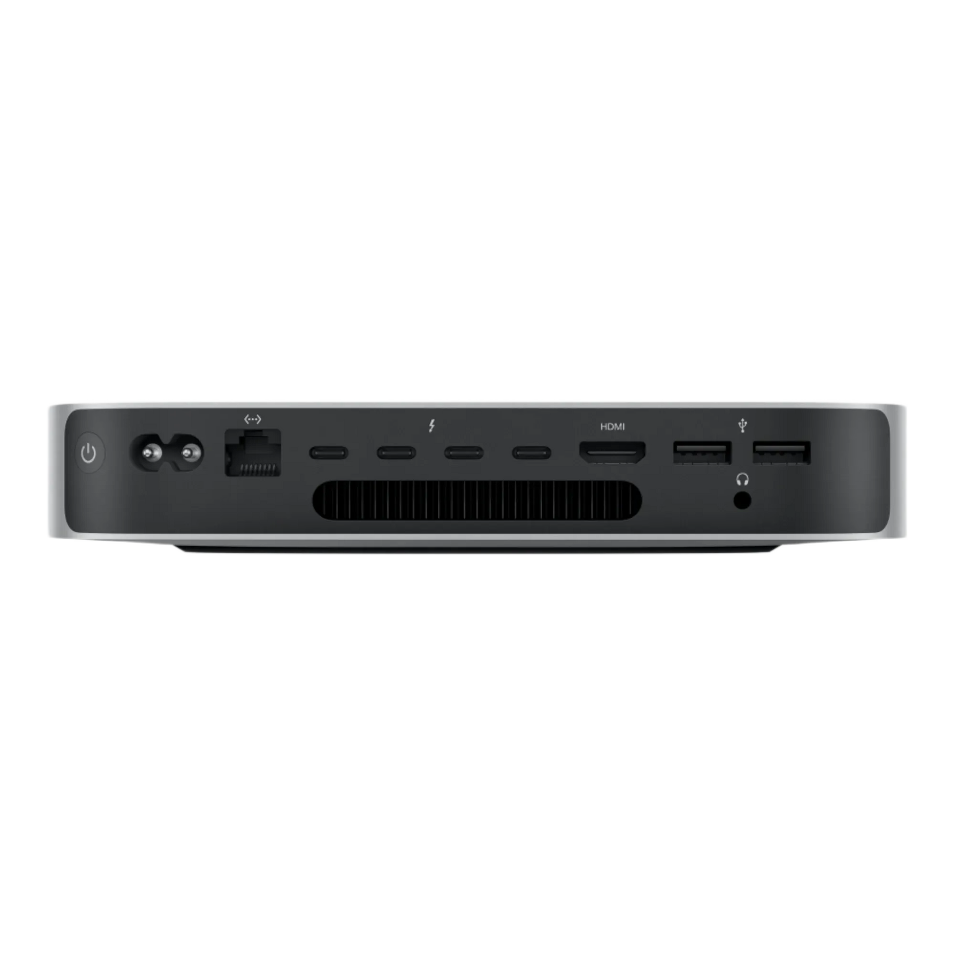 Apple Mac Mini M2 2023 back panel showing power input, Ethernet, HDMI, Thunderbolt and USB-A ports Mac mini (2023) MNH73 - M2 Pro chip, 10-Core CPU 16-Core GPU, 16GB Unified Memory, 512GB SSD Storage 45676e-4.myshopify.com Apple Mac mini (2023) MNH73 - M2 Pro chip, 10-Core CPU 16-Core GPU, 16GB Unified Memory, 512GB SSD Storage 45676e-4.myshopify.com Apple