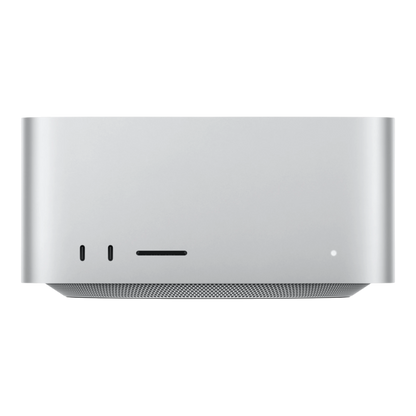 Front ports of Mac Studio M2 Ultra 2025 including USB-C and SD card slot