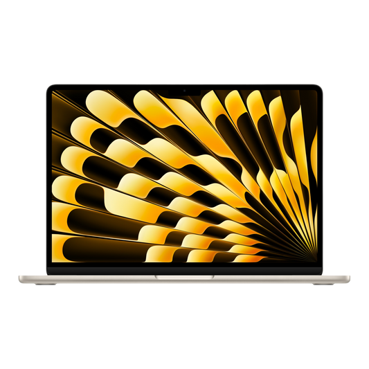 MacBook Air 13.6-inch (2025) – M4 Chip, 10‑Core CPU & 8‑Core GPU, 16GB RAM, 256GB SSD – Model MW0Y3 (Starlight, English Keyboard)