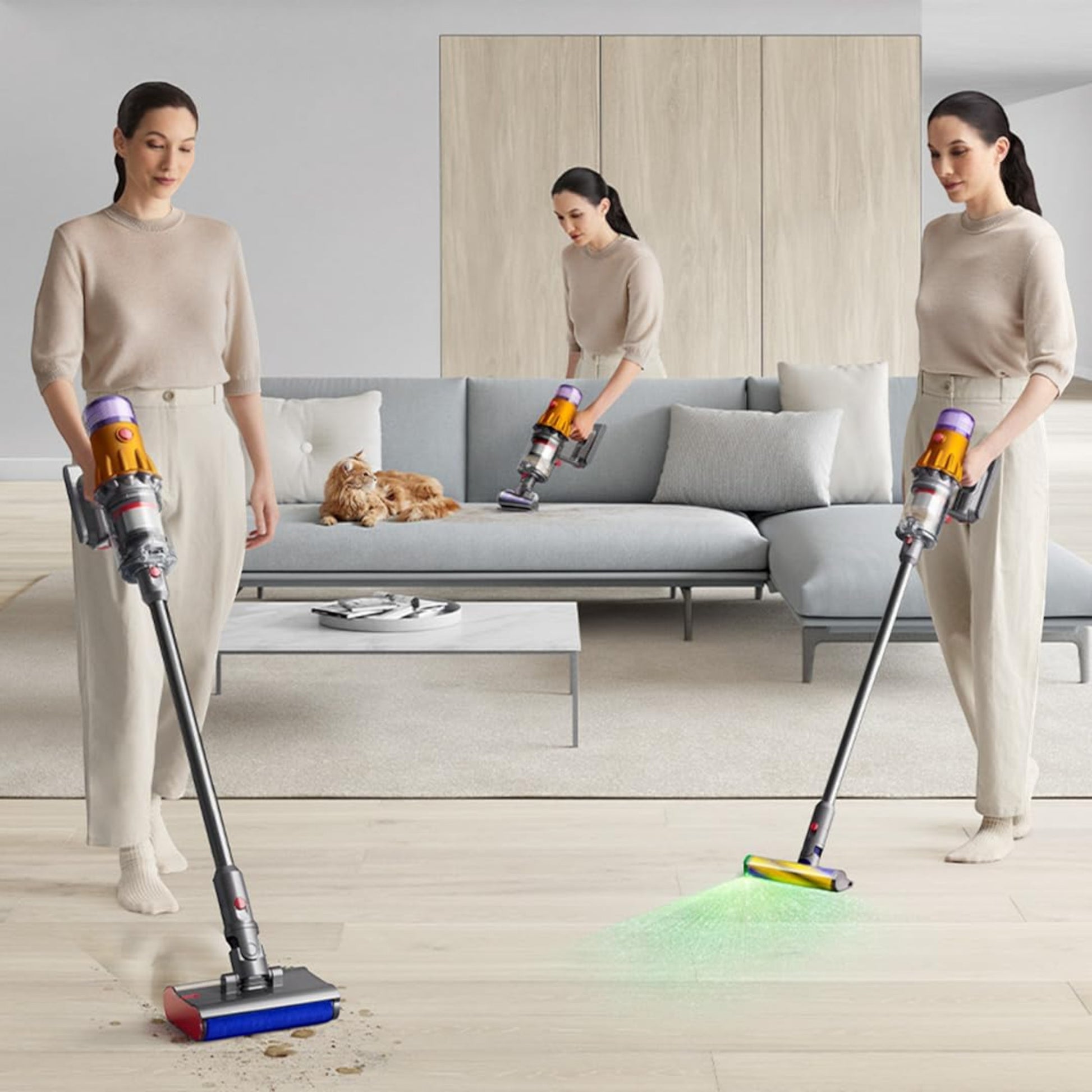 Dyson V12s Detect Slim Submarine Complete Gold/Gold - alAsil