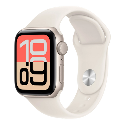 Apple Watch SE 3 GPS, 40mm Starlight Aluminum Case with Starlight Sport Band - M/L 45676e-4.myshopify.com Apple Apple Watch SE 3 GPS, 40mm Starlight Aluminum Case with Starlight Sport Band - M/L 45676e-4.myshopify.com Apple