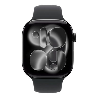 Apple Watch Series 11 GPS, 42mm Jet Black Aluminum Case with Black Sport Band - S/M 45676e-4.myshopify.com Apple Apple Watch Series 11 GPS, 42mm Jet Black Aluminum Case with Black Sport Band - S/M 45676e-4.myshopify.com Apple