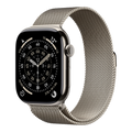 Apple Watch Series 11 GPS + Cellular, 46mm Natural Titanium Case with Natural Milanese Loop - M/L