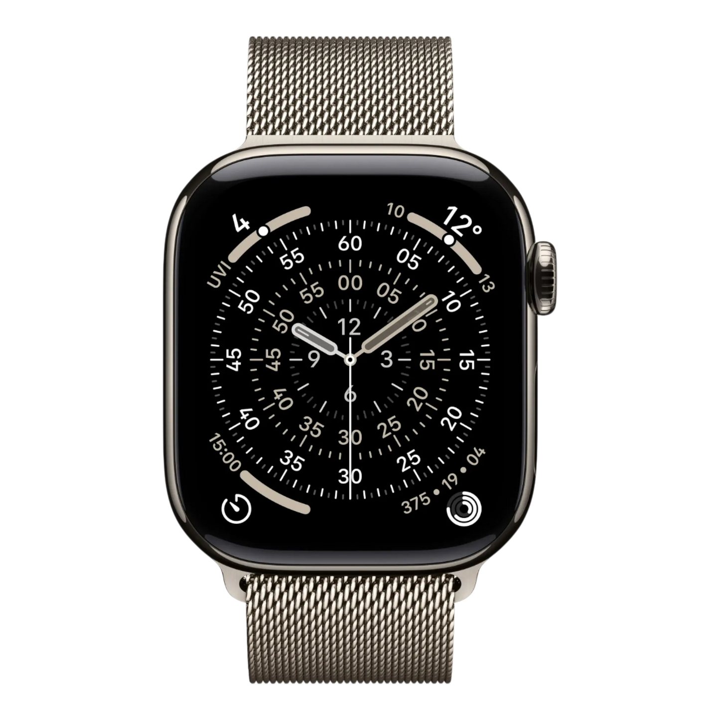 Apple Watch Series 11 GPS + Cellular, 42mm Natural Titanium Case with Natural Milanese Loop 45676e-4.myshopify.com Apple Apple Watch Series 11 GPS + Cellular, 42mm Natural Titanium Case with Natural Milanese Loop 45676e-4.myshopify.com Apple